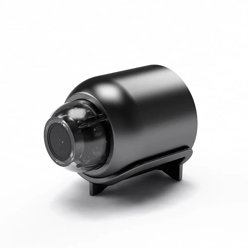 📸 Mini telecamera wireless 1080P delle dimensioni di una moneta, installabile ovunque, monitoraggio remoto in tempo reale tramite smartphone.