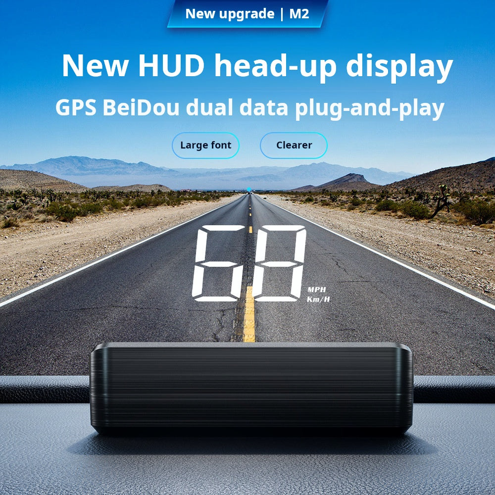 Head-Up Display (HUD) – GPS per auto con tachimetro digitale