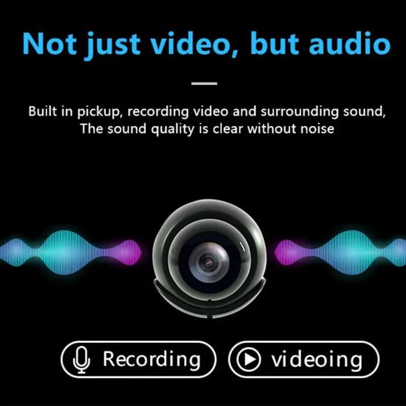 📸 Mini telecamera wireless 1080P delle dimensioni di una moneta, installabile ovunque, monitoraggio remoto in tempo reale tramite smartphone.