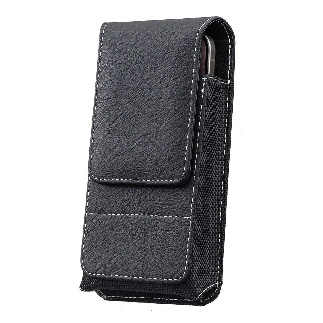 ⚡Grande sconto | Custodia per cellulare da cintura 📱 Fondina in pelle con diversi scomparti e porta cart
