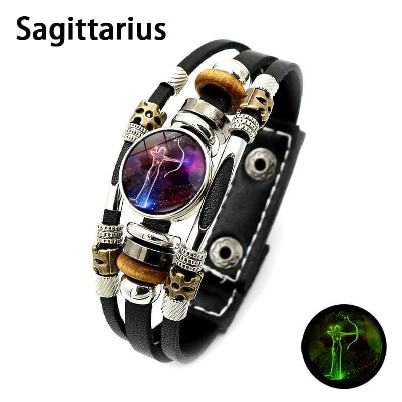 🌌 Braccialetto zodiacale fosforescente 🌌