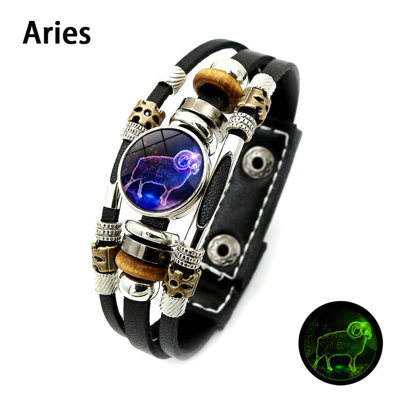 🌌 Braccialetto zodiacale fosforescente 🌌