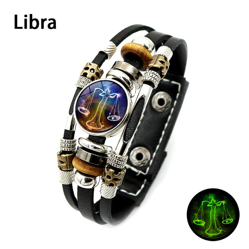 🌌 Braccialetto zodiacale fosforescente 🌌