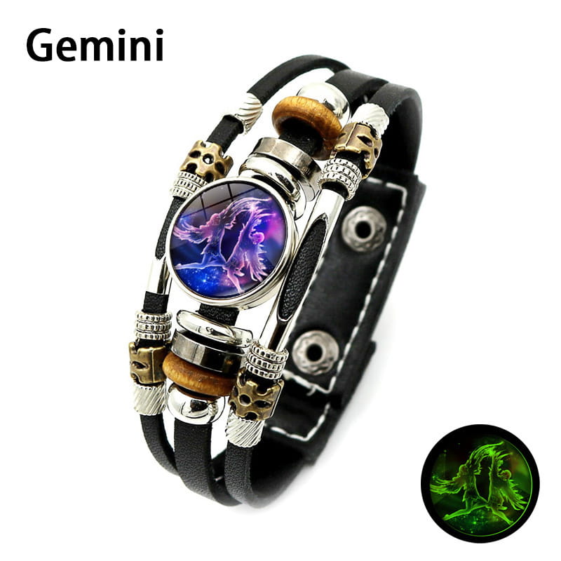 🌌 Braccialetto zodiacale fosforescente 🌌