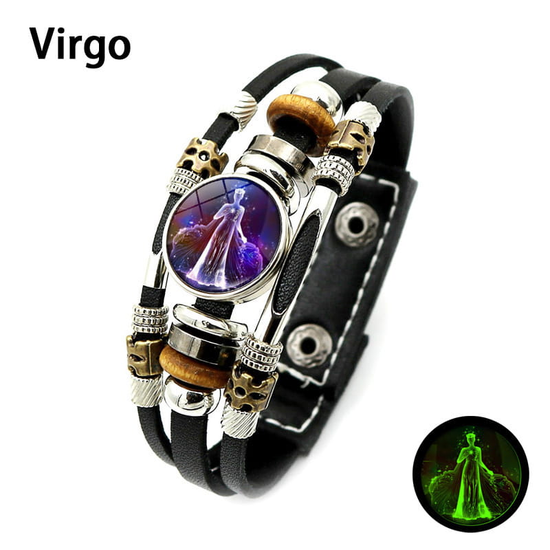🌌 Braccialetto zodiacale fosforescente 🌌