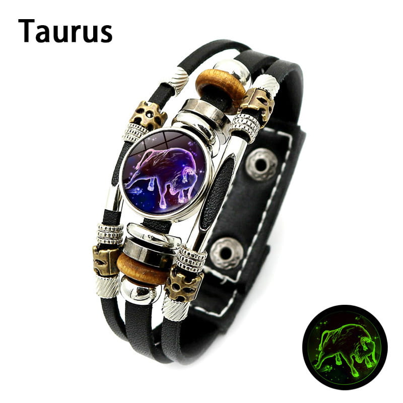 🌌 Braccialetto zodiacale fosforescente 🌌
