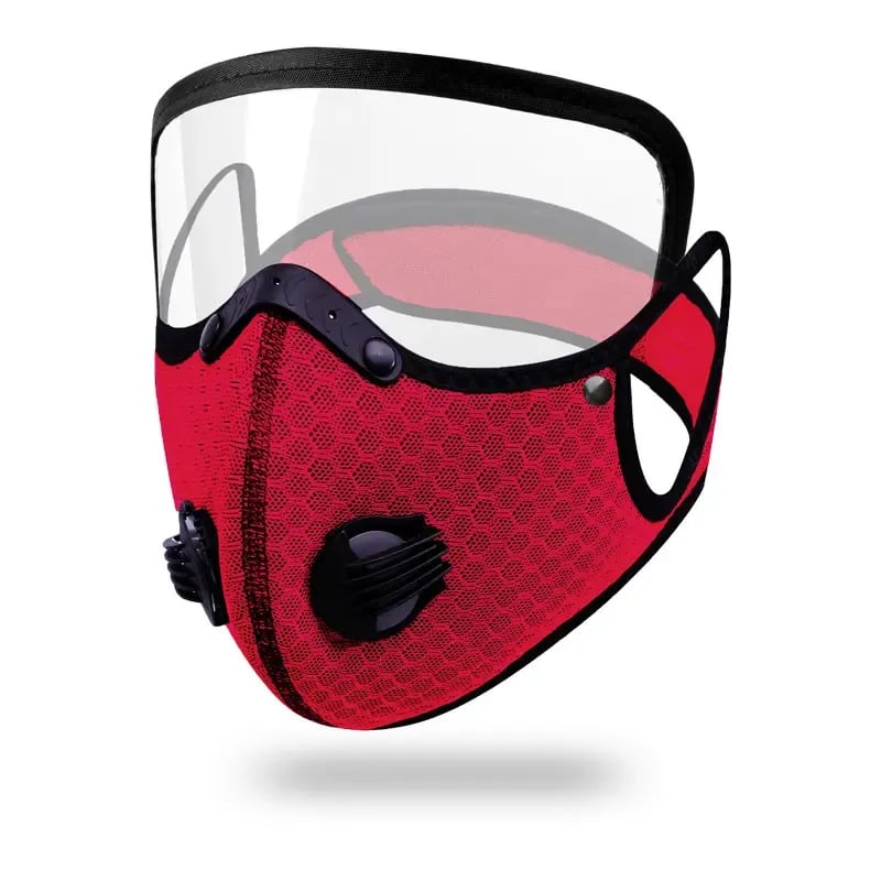 🔥 Ultimo giorno di sconto del 50% -- 💖 Mascherina antipolvere riutilizzabile con filtro a carboni attivi – pensata per uno stile di vita attivo
