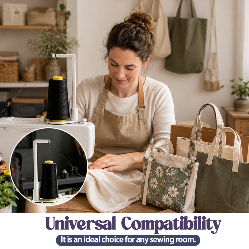 🧵Portabobina superiore della macchina da cucire – supporto verticale per bobine grandi