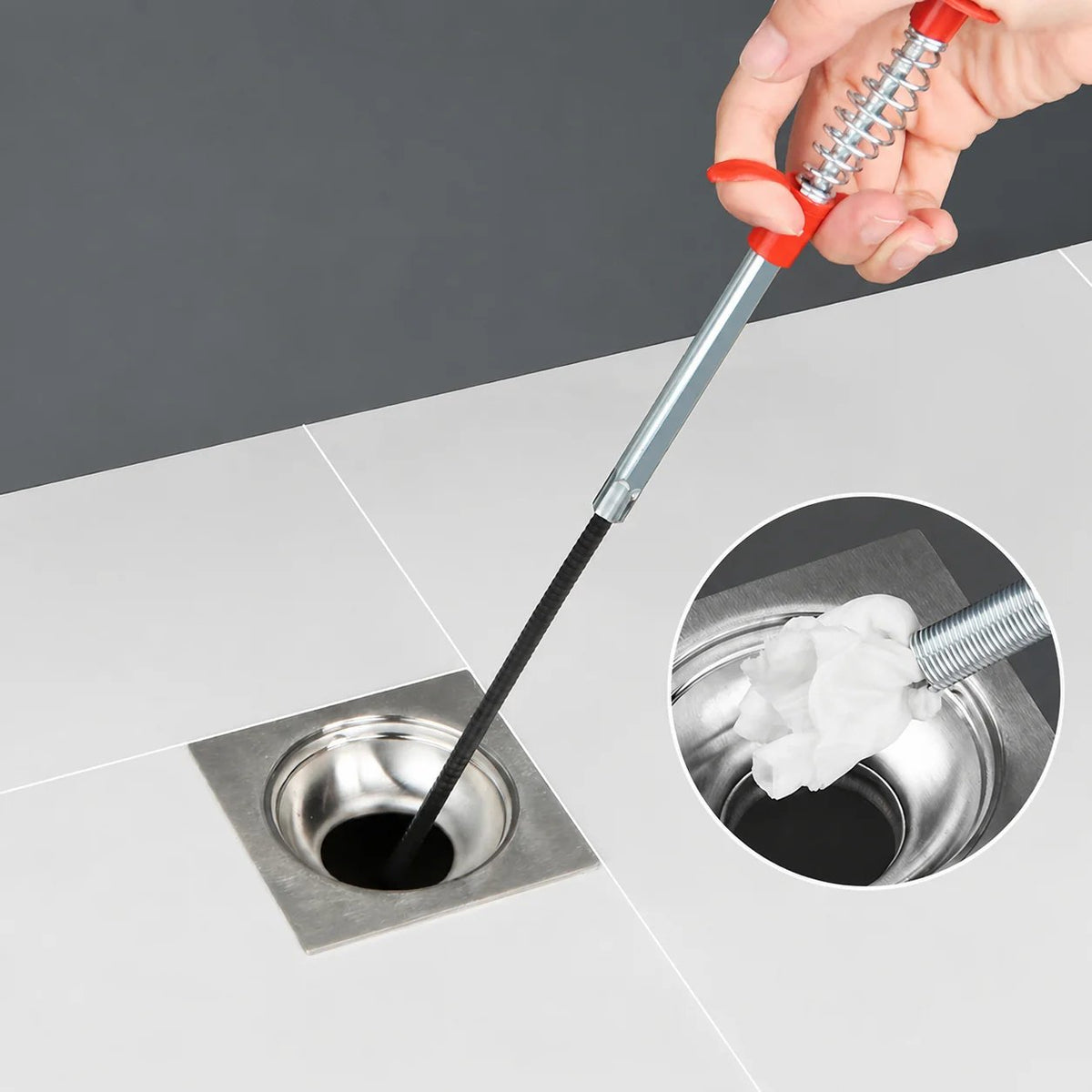🚿 Strumento professionale per sturare gli scarichi: un accessorio indispensabile in ogni casa.