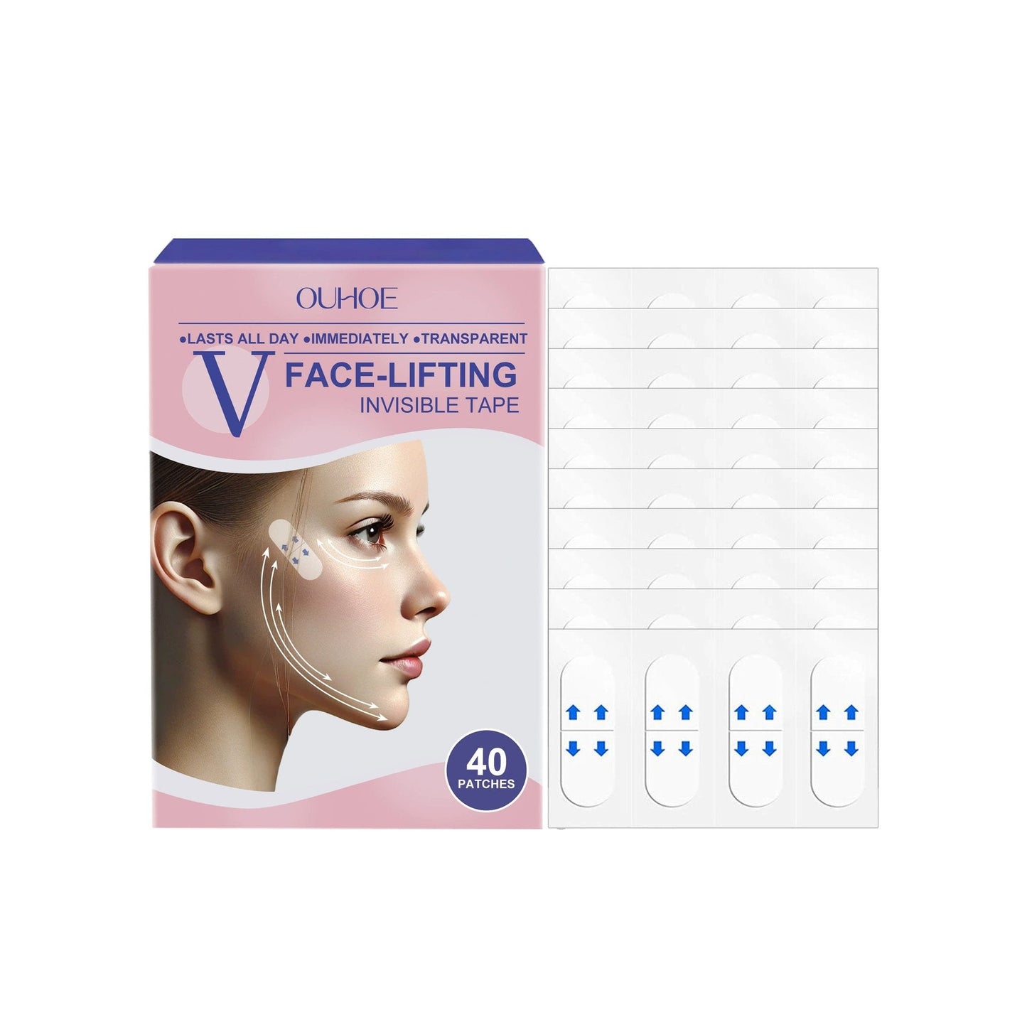 V-Face 👑 Nastro lifting invisibile