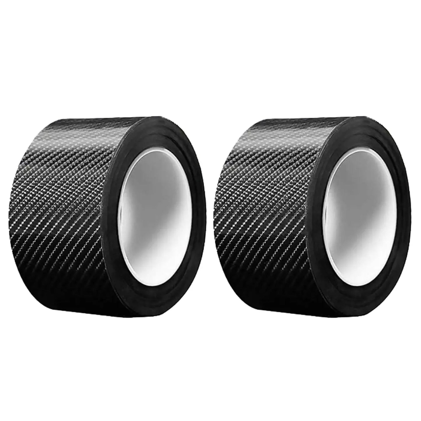 Pellicola protettiva per la portiera dell'auto - pellicola in vinile effetto fibra di carbonio 3D resistente ai graffi e agli urti, con retro autoadesivo