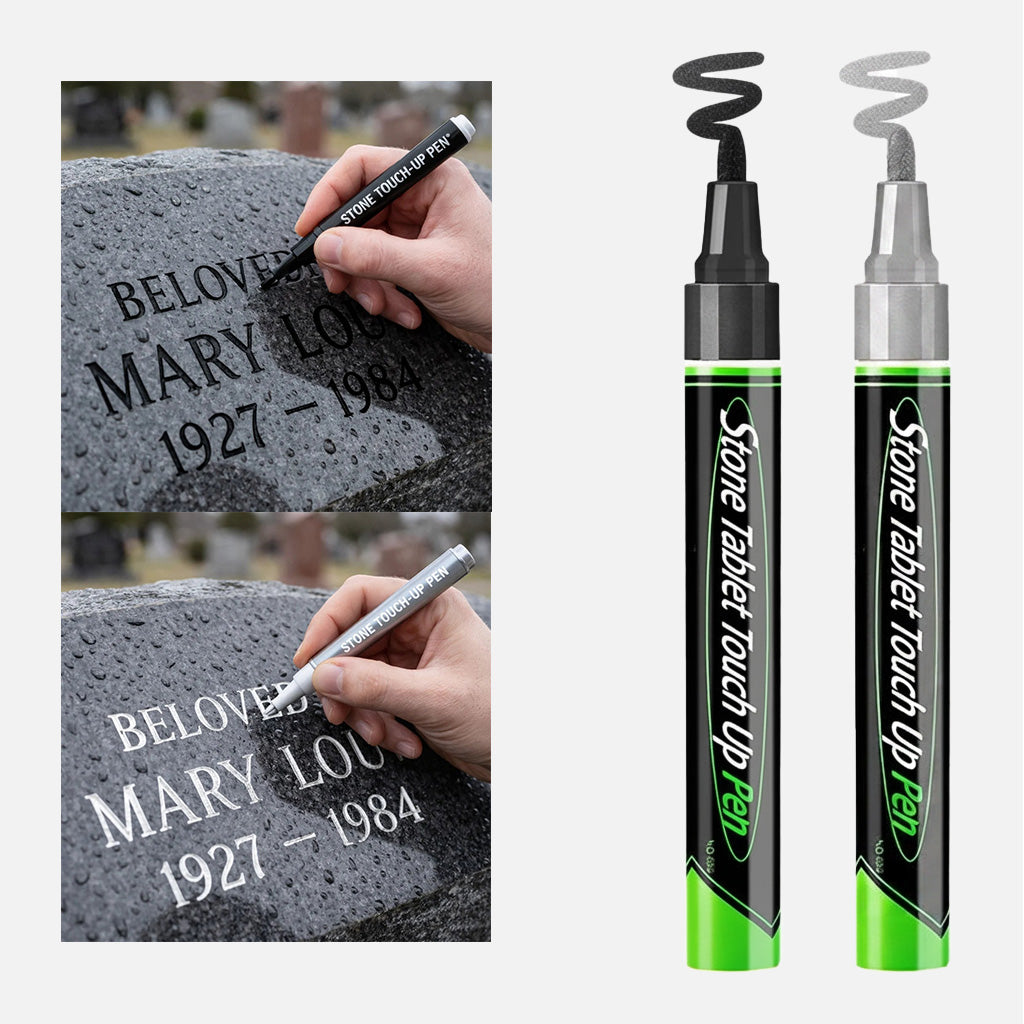 🎁Acquista 1, ricevi 1 in omaggio🐦Ferma per lapide color oro per ripristinare le iscrizioni sbiadite sulle lapidi