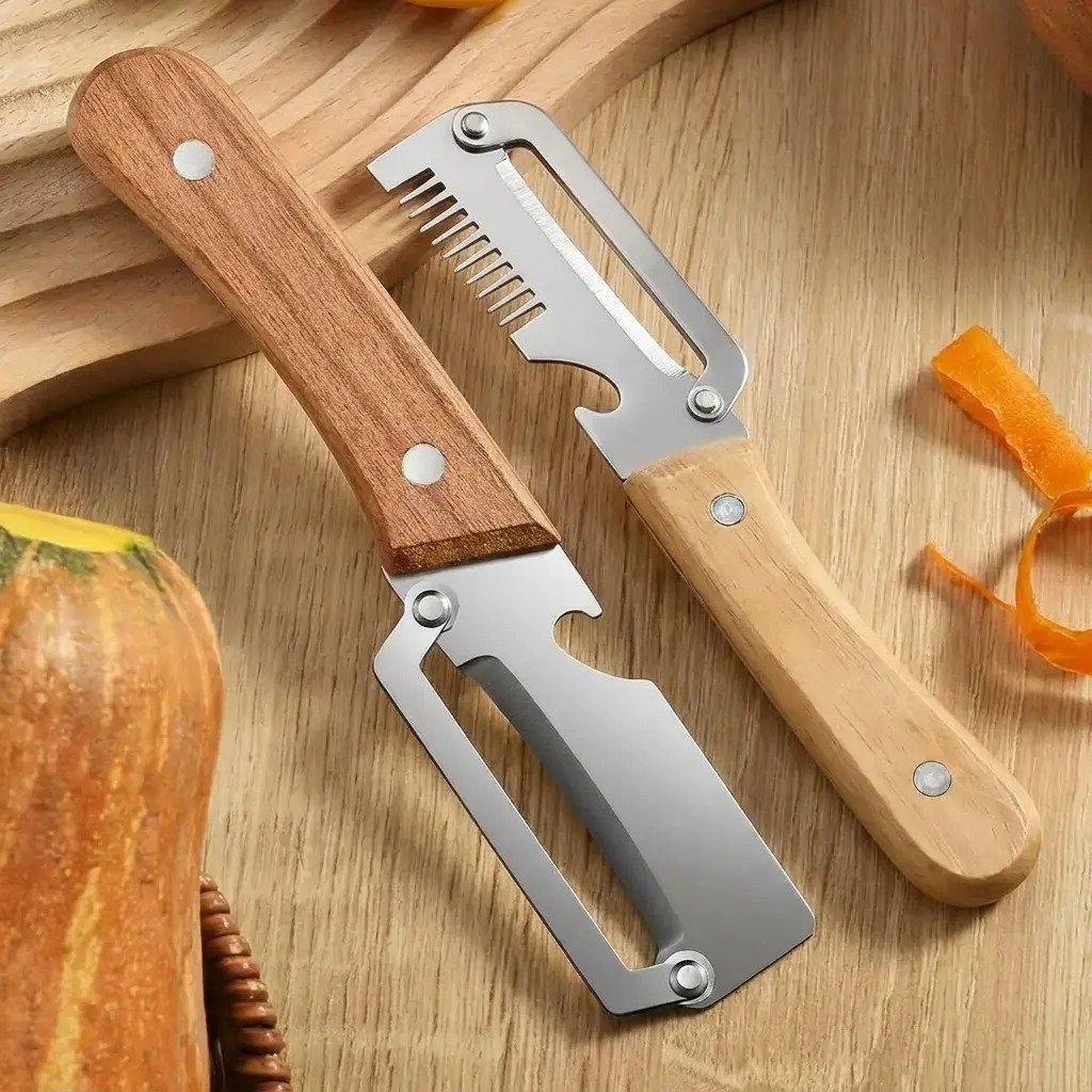 🔥Pelacipolle 3 in 1, utensile da cucina