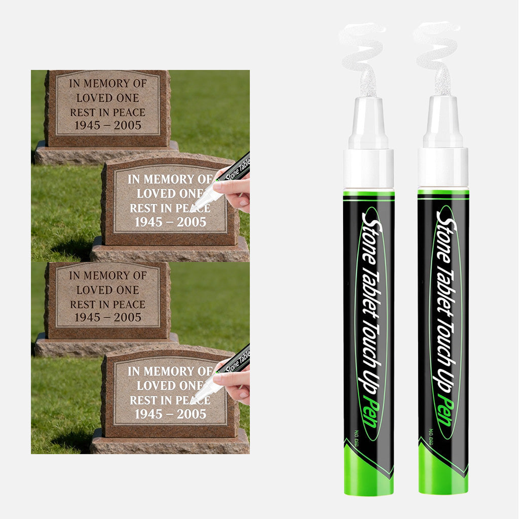 🎁Acquista 1, ricevi 1 in omaggio🐦Ferma per lapide color oro per ripristinare le iscrizioni sbiadite sulle lapidi