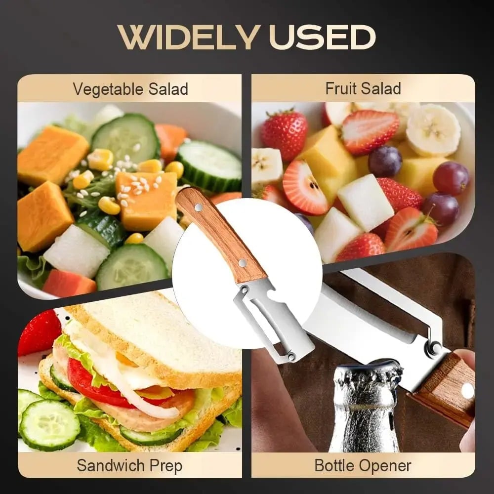 🔥Pelacipolle 3 in 1, utensile da cucina