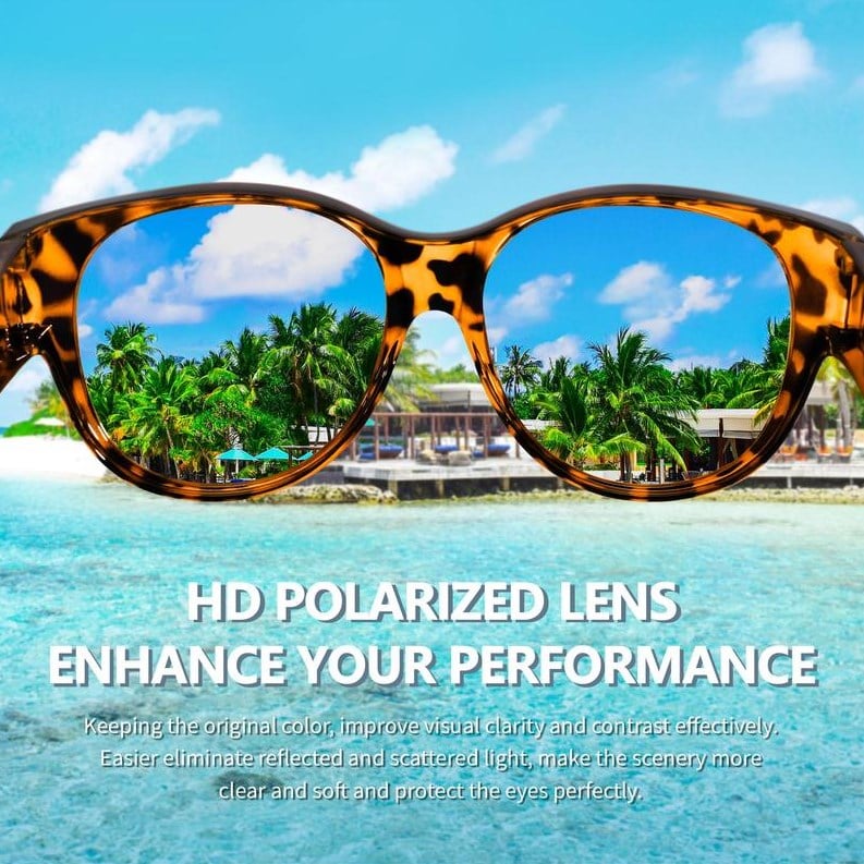 🕶 Nuovi occhiali da sole cat-eye XL con lenti polarizzate e protezione UV400