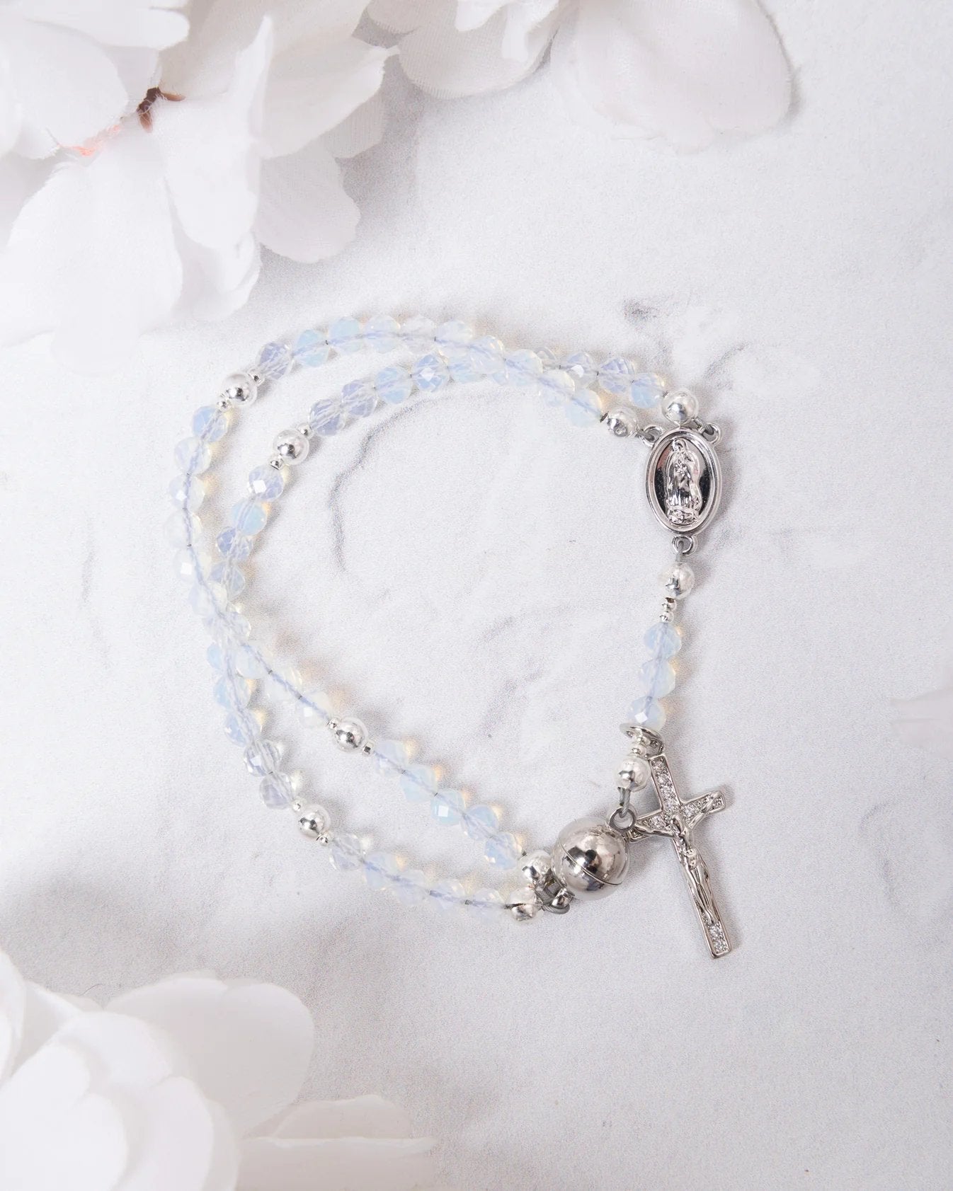 🔥Offerta a tempo limitato, valida solo per 24 ore🔥 Sconto del 49% - ✝️Braccialetti rosario fatti a mano📿