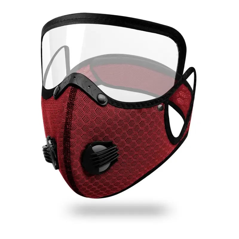 🔥 Ultimo giorno di sconto del 50% -- 💖 Mascherina antipolvere riutilizzabile con filtro a carboni attivi – pensata per uno stile di vita attivo