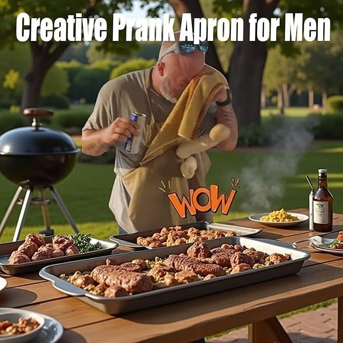 🔥 Grembiule con la scritta "Head Chef" - il regalo per il barbecue che nessuno indovinerà