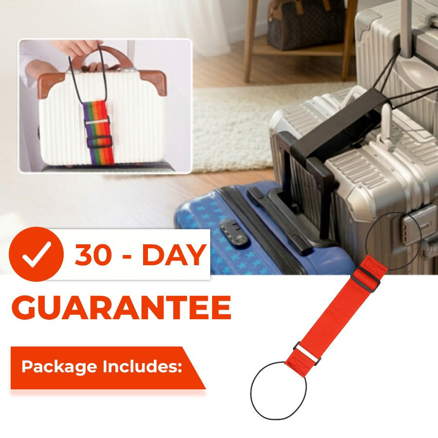 🔥Ultimo giorno – 50% di sconto🔥 Cinghia regolabile per valigia con cordino elastico per il manico della valigia