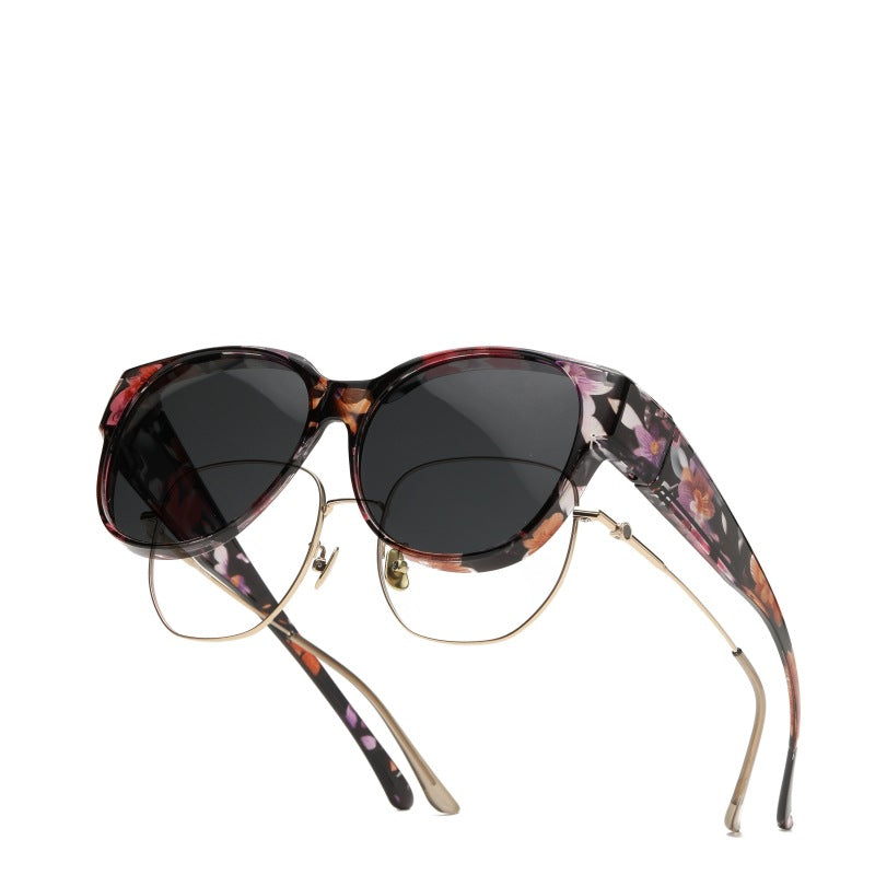 🕶 Nuovi occhiali da sole cat-eye XL con lenti polarizzate e protezione UV400