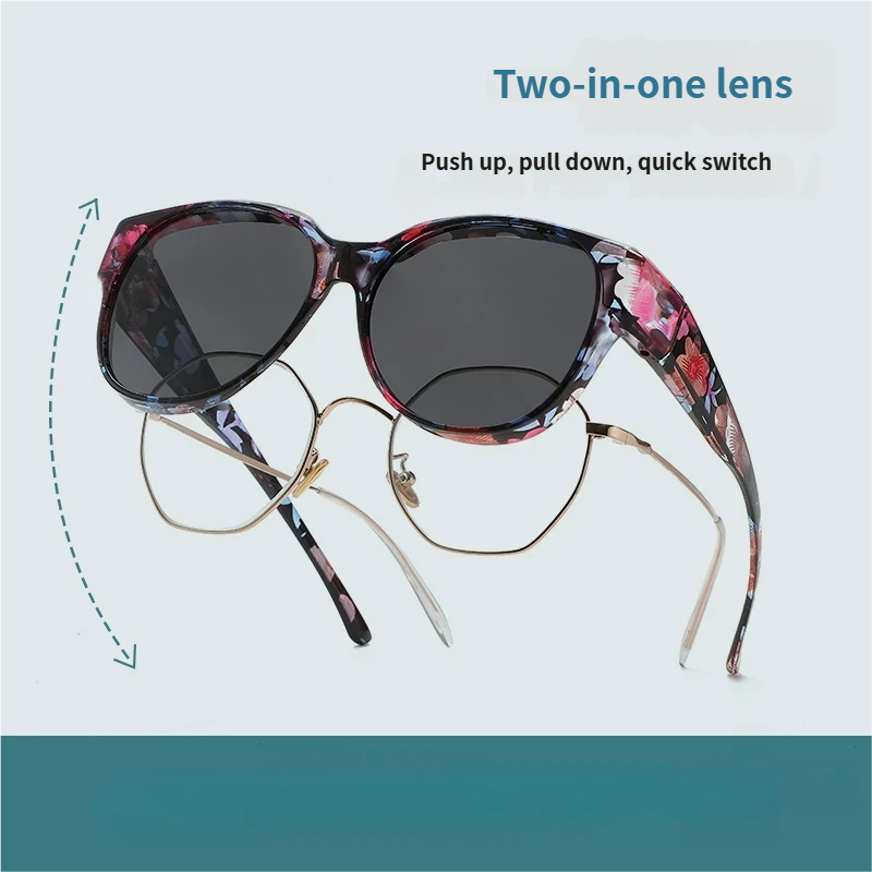🕶 Nuovi occhiali da sole cat-eye XL con lenti polarizzate e protezione UV400