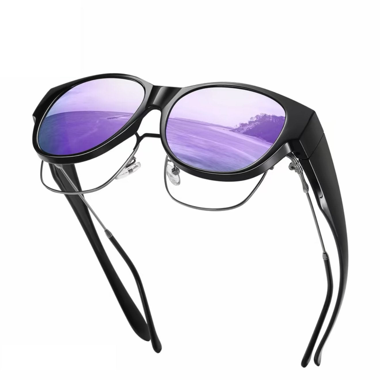 🕶 Nuovi occhiali da sole cat-eye XL con lenti polarizzate e protezione UV400