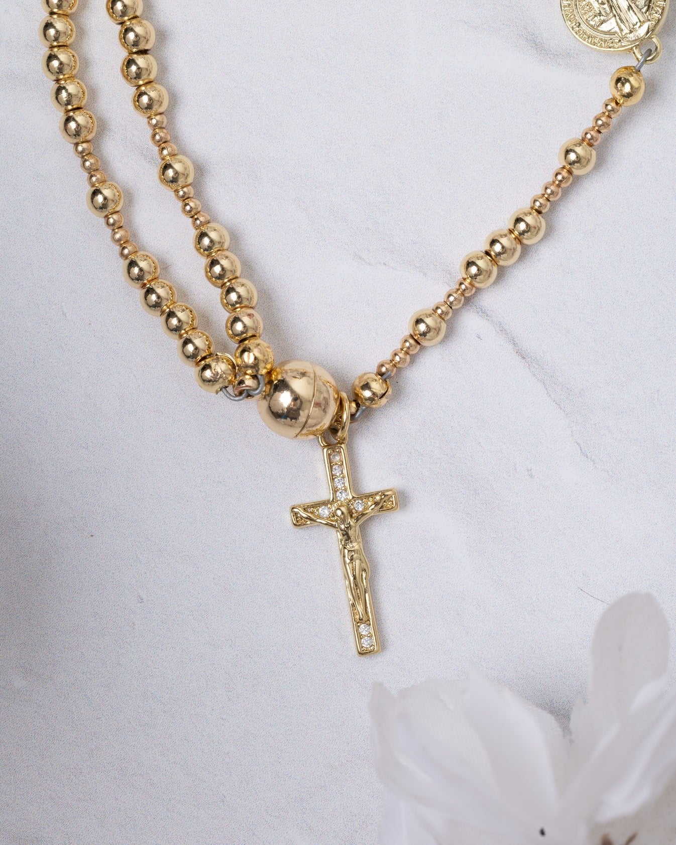 🔥Offerta a tempo limitato, valida solo per 24 ore🔥 Sconto del 49% - ✝️Braccialetti rosario fatti a mano📿