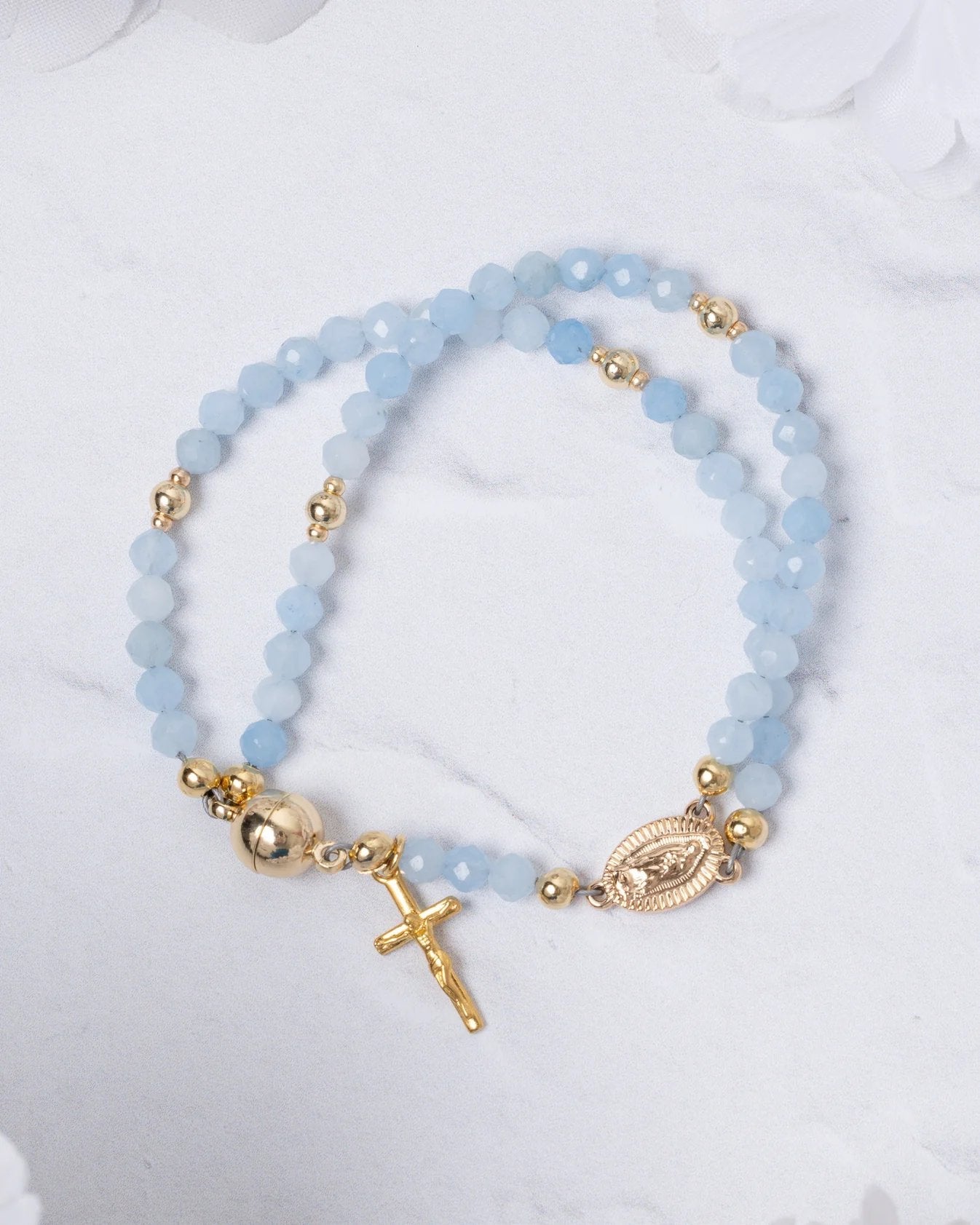 🔥Offerta a tempo limitato, valida solo per 24 ore🔥 Sconto del 49% - ✝️Braccialetti rosario fatti a mano📿