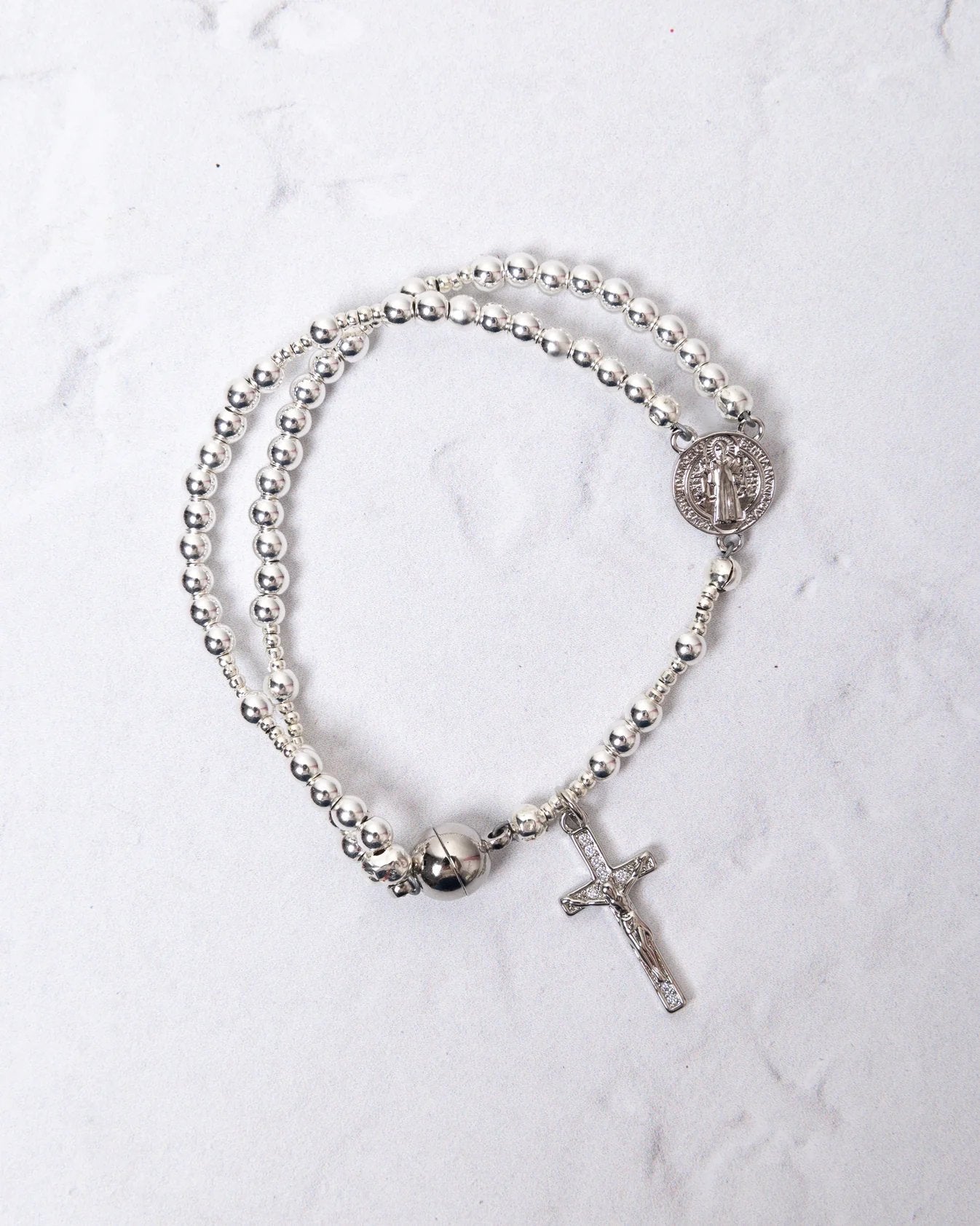 🔥Offerta a tempo limitato, valida solo per 24 ore🔥 Sconto del 49% - ✝️Braccialetti rosario fatti a mano📿