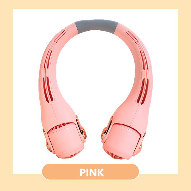 🥳Articolo più venduto del 2026🥳💨 Sconto del 50%! 🍃 Ventilatore da collo con funzione di condizionatore d'aria - Un must per l'estate!