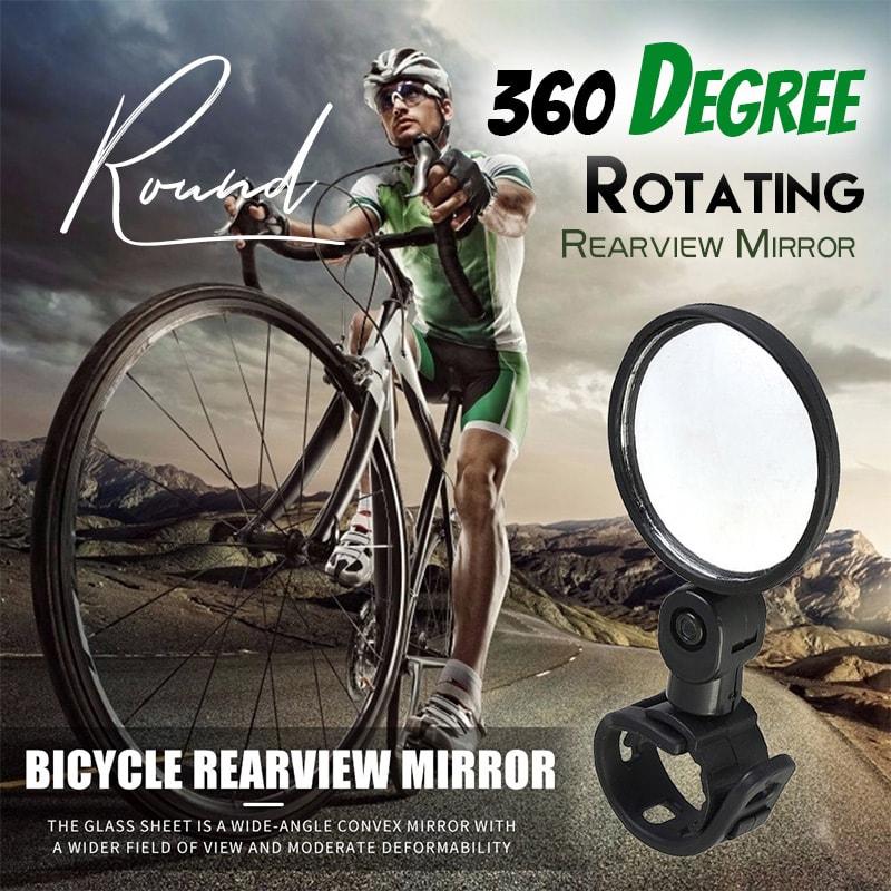Specchietto retrovisore girevole a 360 gradi🚴‍♂️🔎