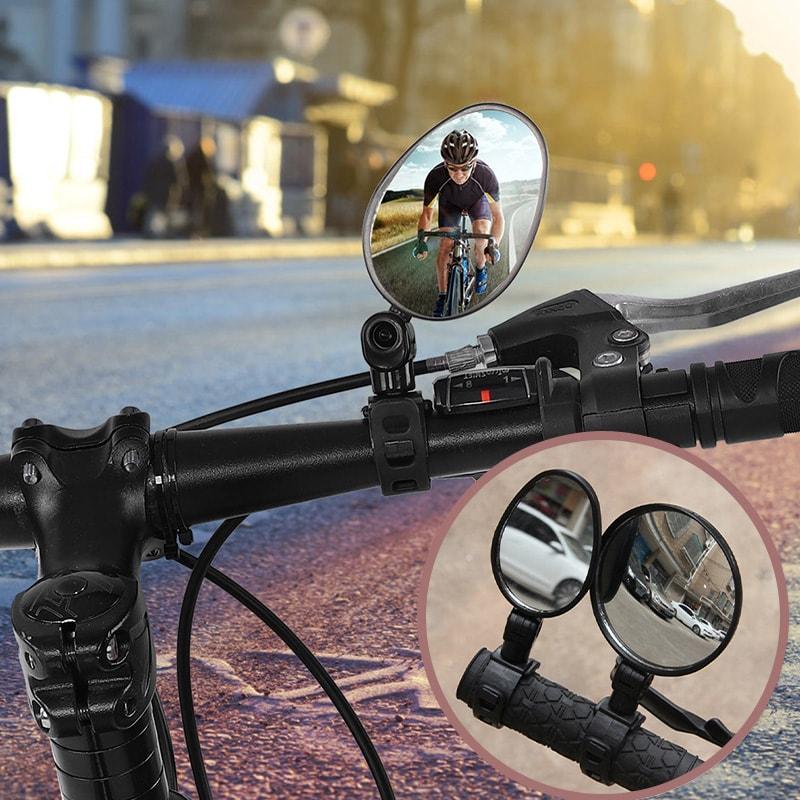 Specchietto retrovisore girevole a 360 gradi🚴‍♂️🔎