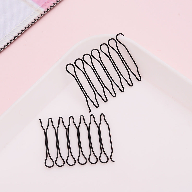 Pettine flessibile con impugnatura invisibile per capelli sciolti