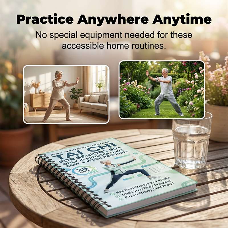 📘 Sconto del 50% subito! 🧘 Manuale di Tai Chi per anziani e principianti – Programma di 28 giorni, esercizi quotidiani di 10 minuti e movimenti adatti ai principianti: ideale per forza, equilibrio e relax 🌿