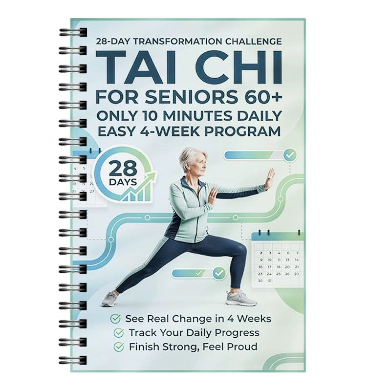 📘 Sconto del 50% subito! 🧘 Manuale di Tai Chi per anziani e principianti – Programma di 28 giorni, esercizi quotidiani di 10 minuti e movimenti adatti ai principianti: ideale per forza, equilibrio e relax 🌿